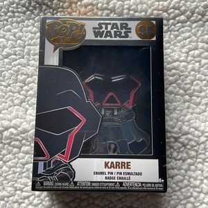 Pop Pin - Star Wars - Karre - Black Enamel Pin SE